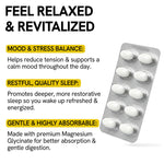 Magnesium Glycinate 400mg Softgels for Muscle Recovery, Sleep & Relaxation | 60 Count