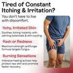 Jock Itch Antifungal Cream for Itching, Redness & Odor Relief