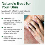 Medicated Antifungal Body Wipes for Ringworm, Jock Itch & Athlete’s Foot