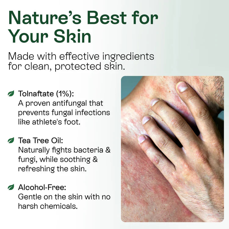 Medicated Antifungal Body Wipes for Ringworm, Jock Itch & Athlete’s Foot