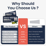 Genital Herpes Ointment for Men & Women | Soothing Relief for Itching, Burning & Irritation | 56g