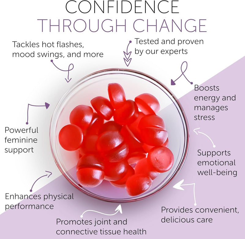 Menopause Supplements for Women | Relief for Hot Flashes, Night Sweats & Mood Swings