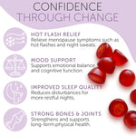 Menopause Supplements for Women | Relief for Hot Flashes, Night Sweats & Mood Swings