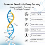 NAD+ Capsules with Resveratrol & Nicotinamide Riboside | Cellular Energy & Healthy Aging Support