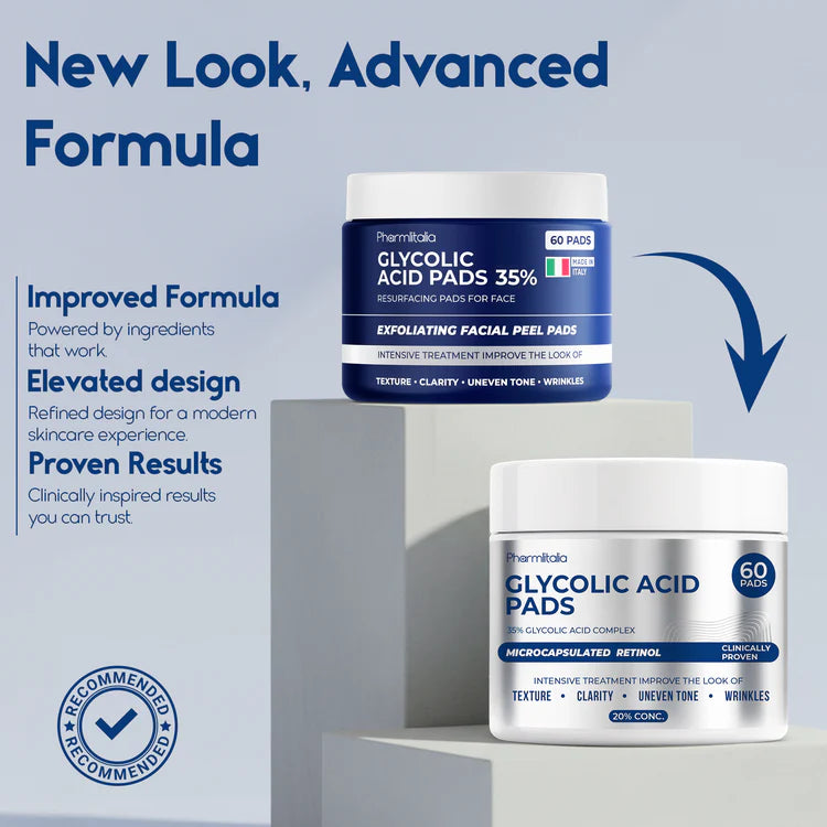 Exfoliating Glycolic Pads for Brightening