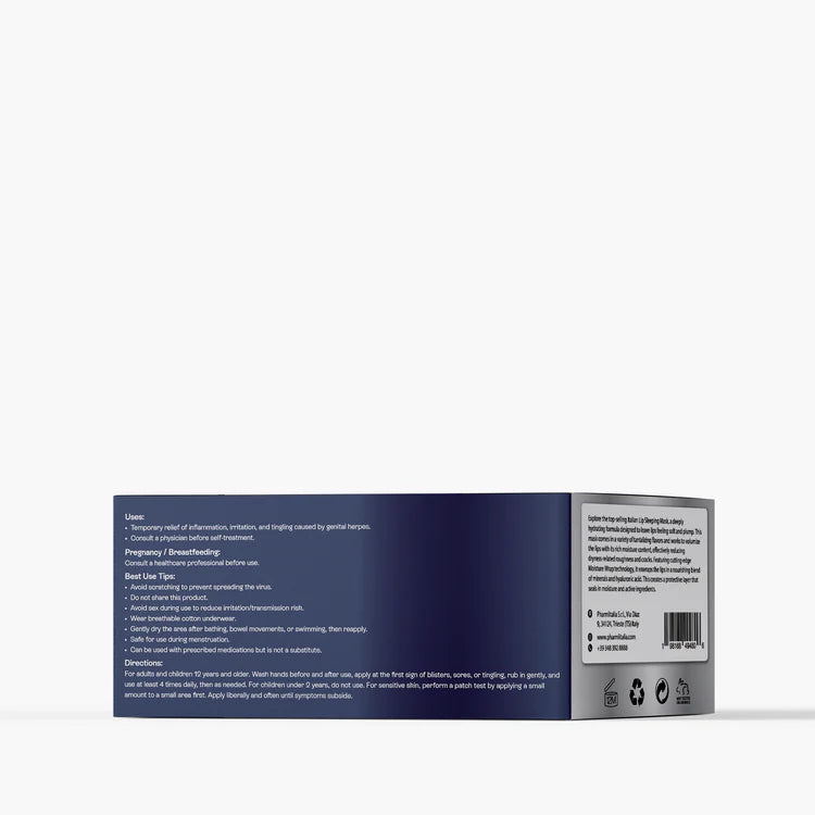 Genital Herpes Ointment for Men & Women | Soothing Relief for Itching, Burning & Irritation | 56g