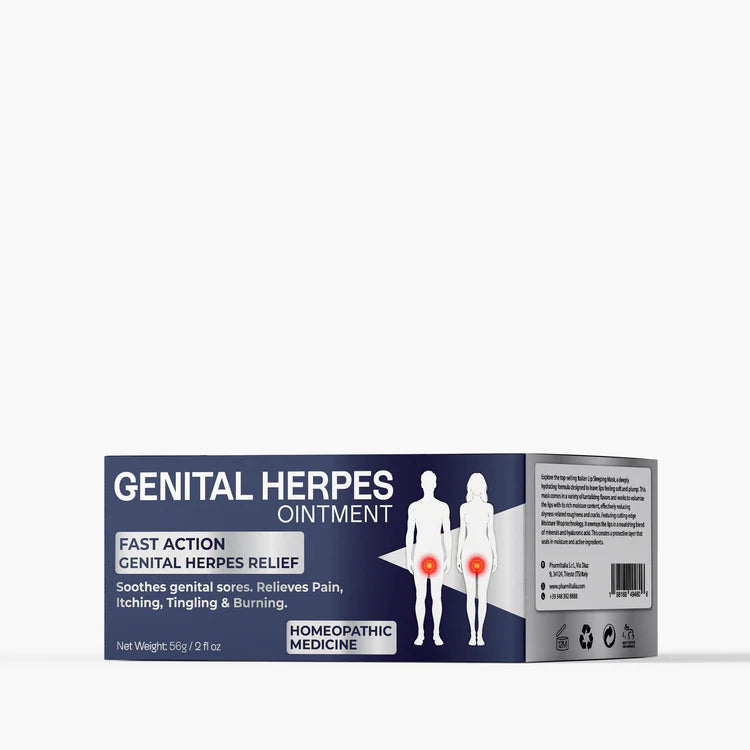 Genital Herpes Ointment for Men & Women | Soothing Relief for Itching, Burning & Irritation | 56g