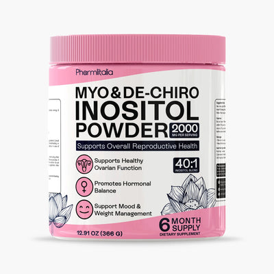 Myo-Inositol & D-Chiro Inositol Powder for Women | 40:1 Hormone Balance Formula