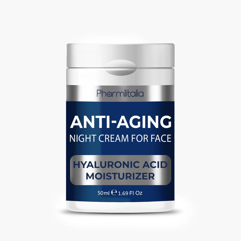 Anti-Aging Night Cream with Retinol, Hyaluronic Acid & Peptides | Wrinkle Repair, Firming & Overnight Hydration
