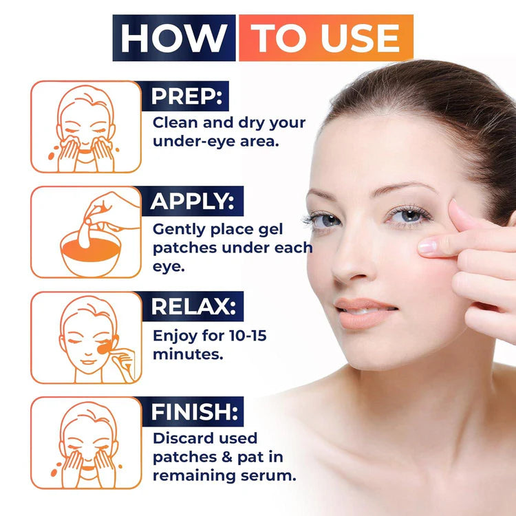 Eye Patches for Puffiness & Dark Circles – Hydrating, Smoothing & Revitalizing Care
