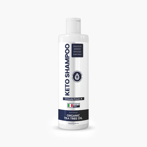 Keto Shampoo for Dandruff, Psoriasis, Folliculitis & Seborrheic Dermatitis | Anti-Fungal Itchy Scalp Relief