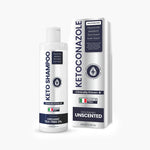 Keto Shampoo for Dandruff, Psoriasis, Folliculitis & Seborrheic Dermatitis | Anti-Fungal Itchy Scalp Relief
