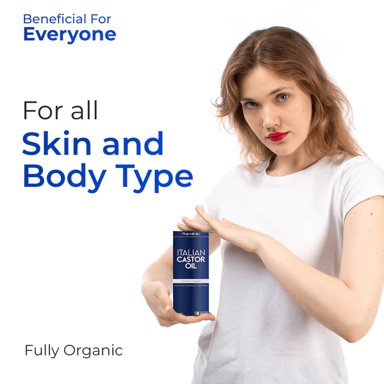 Organic Golden Castor Oil – Hair Growth, Lash & Brow Care, Skin & Nail Nourishment | 500ml