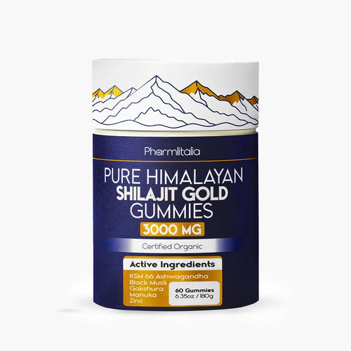 Himalayan Shilajit Gummies for Daily Vitality, Energy & Endurance | 3000mg
