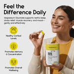 Magnesium Glycinate Gummies for Relaxation, Sleep & Muscle Support | Pineapple Flavor